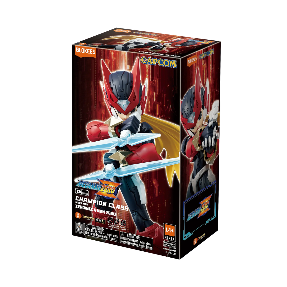 Mega Man Champion Class 02 Zero (Mega Man Zero) | Blokees