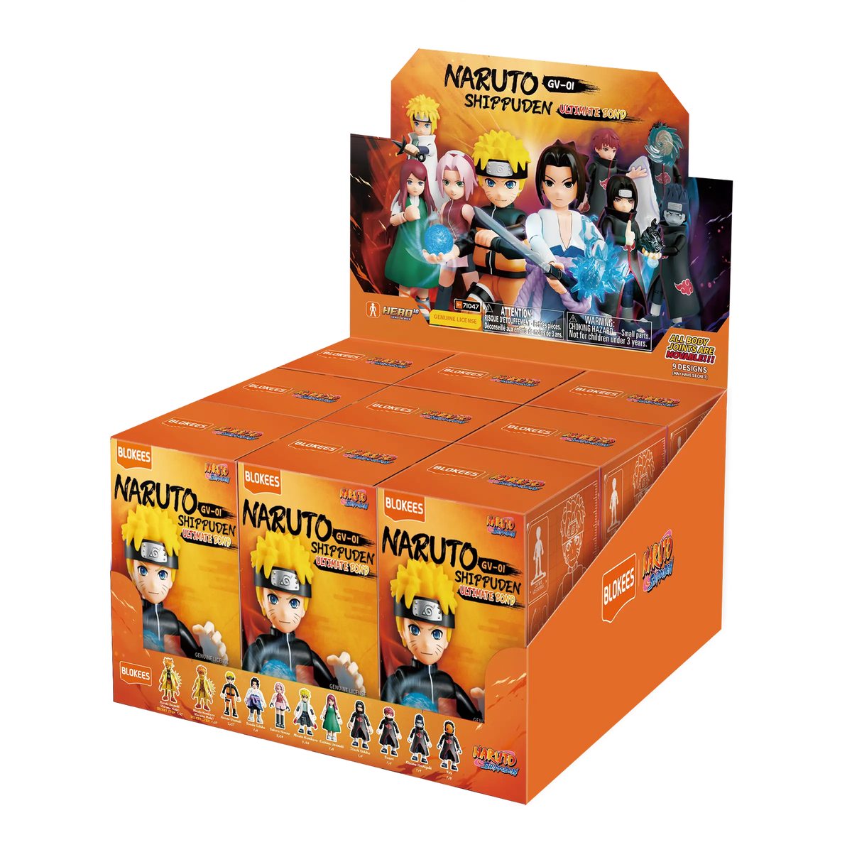 NARUTO SHIPPUDEN GV01 Ultimate Bond | Blokees