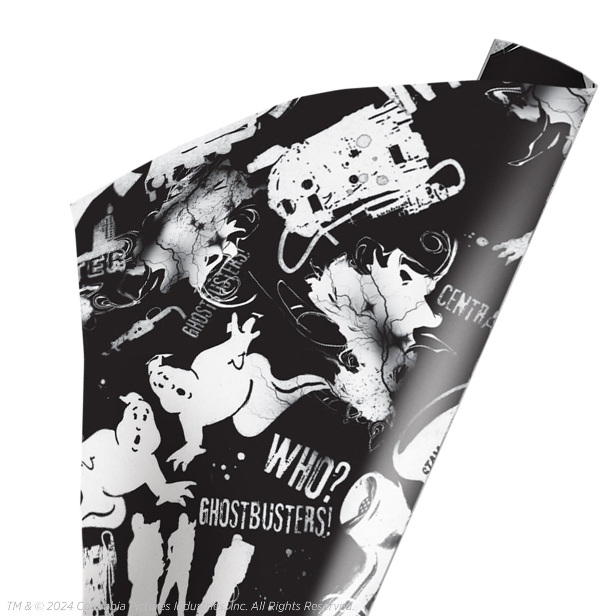 Ghostbusters - Black & White Wrapping Paper