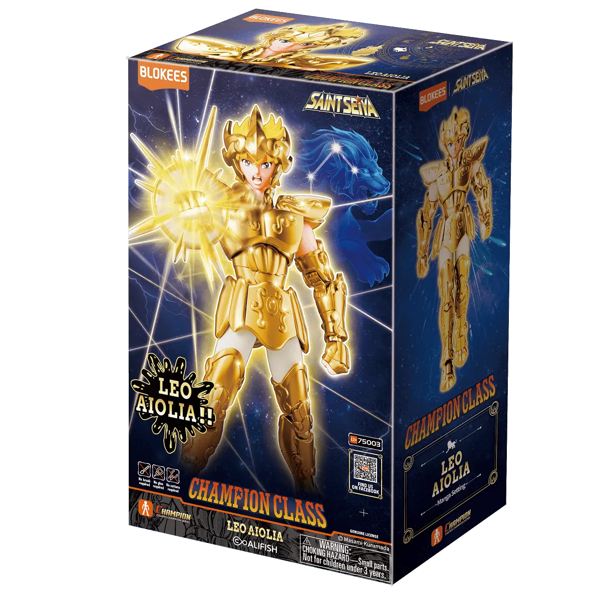 Saint Seiya Champion Class Leo Aiolia | Blokees