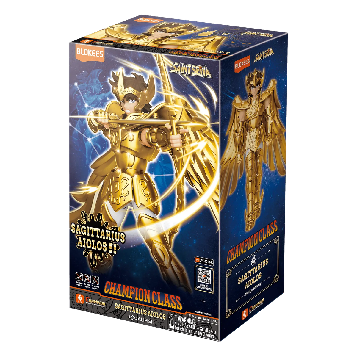 Saint Seiya Champion Class Sagittarius Aiolos | Blokees
