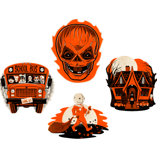 Trick r Treat Glow in the Dark Wall Décor Collection