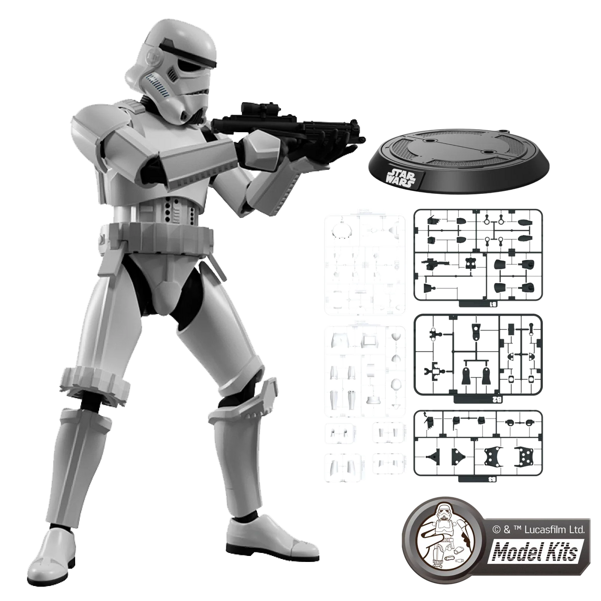 STAR WARS: THE EMPIRE STRIKES BACK™ CHAMPION CLASS 02 STORMTROOPER™ MODEL KITS | BLOKEES