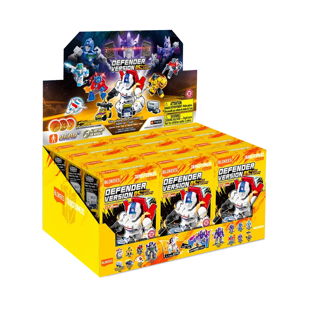 Blokees Transformers Defender Version 05 Traitor to Tyranny