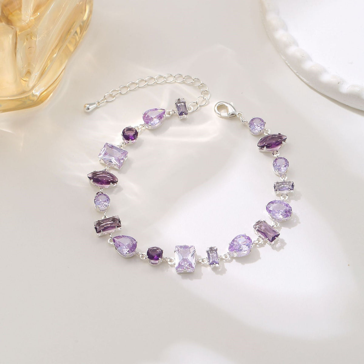 Colorful Multi-Cut Gema Bracelet