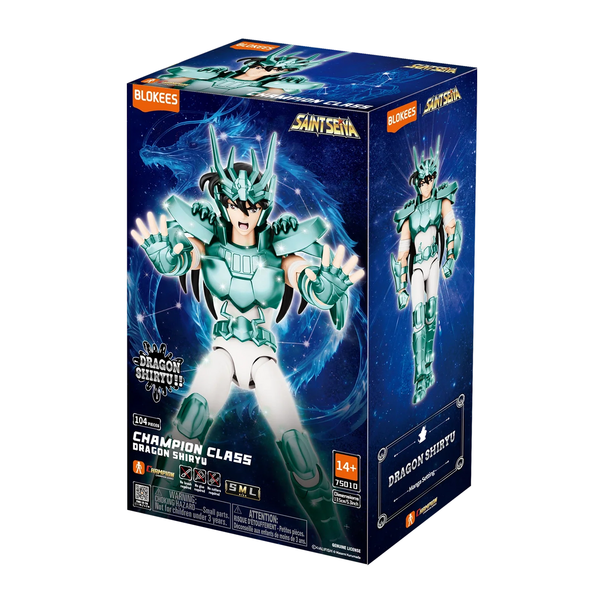 Saint Seiya Champion Class Dragon Shiryu | Blokees