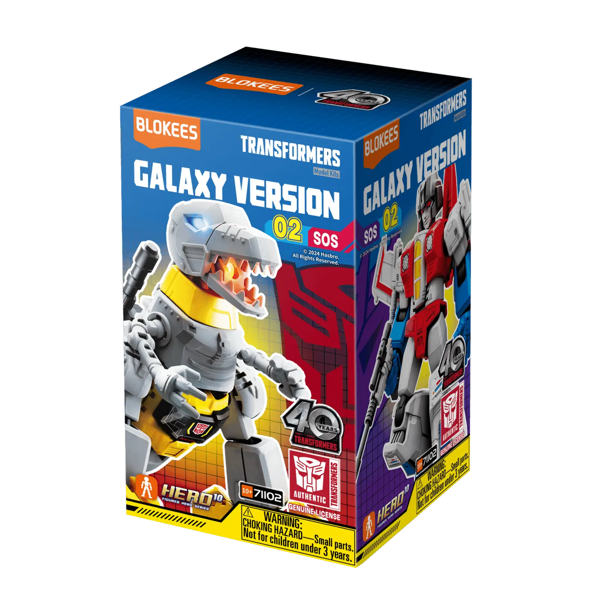 Blokees Transformers Galaxy Version 02 SOS