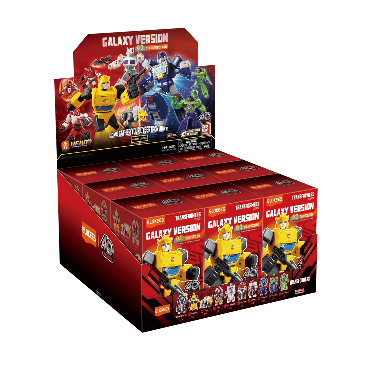 Blokees Transformers Galaxy Version 03 The Autobot Run