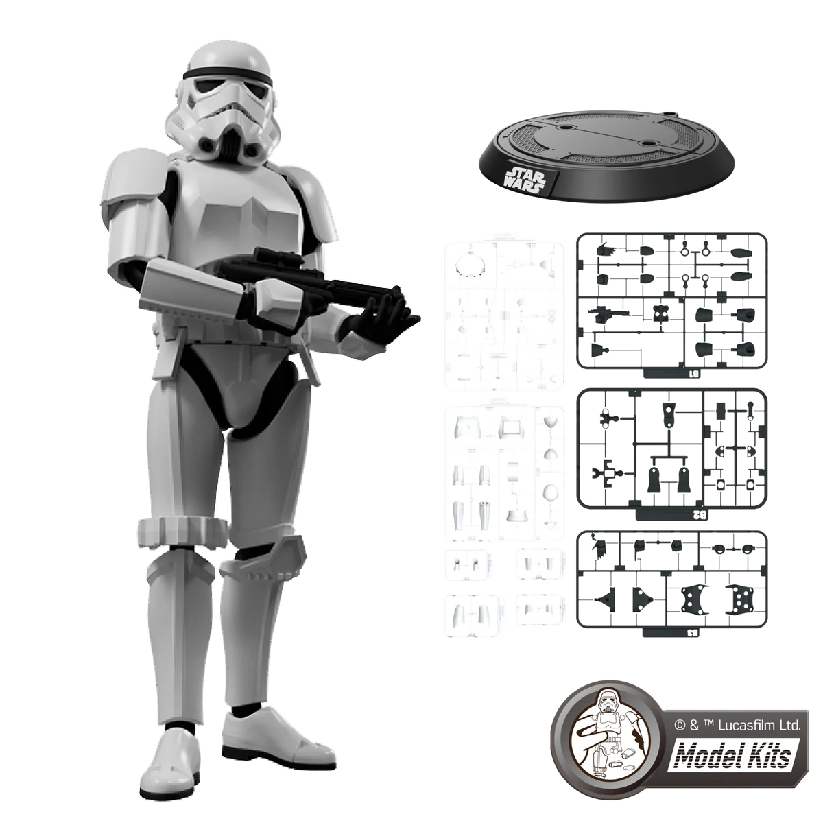 STAR WARS: THE EMPIRE STRIKES BACK™ CHAMPION CLASS 02 STORMTROOPER™ MODEL KITS | BLOKEES