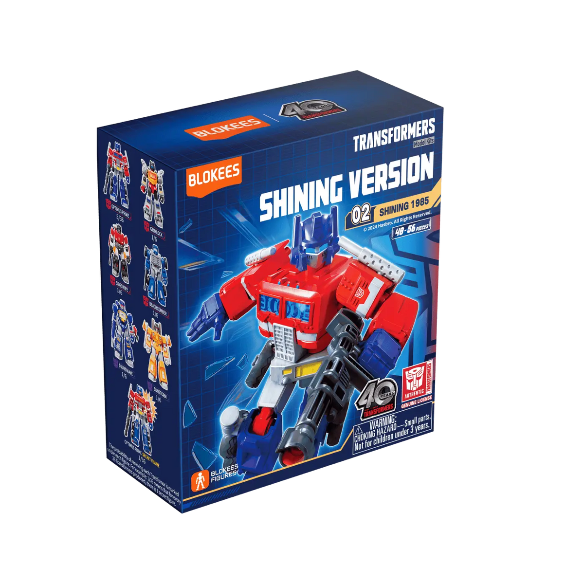 Blokees Transformers Shining Version 02 Shining 1985
