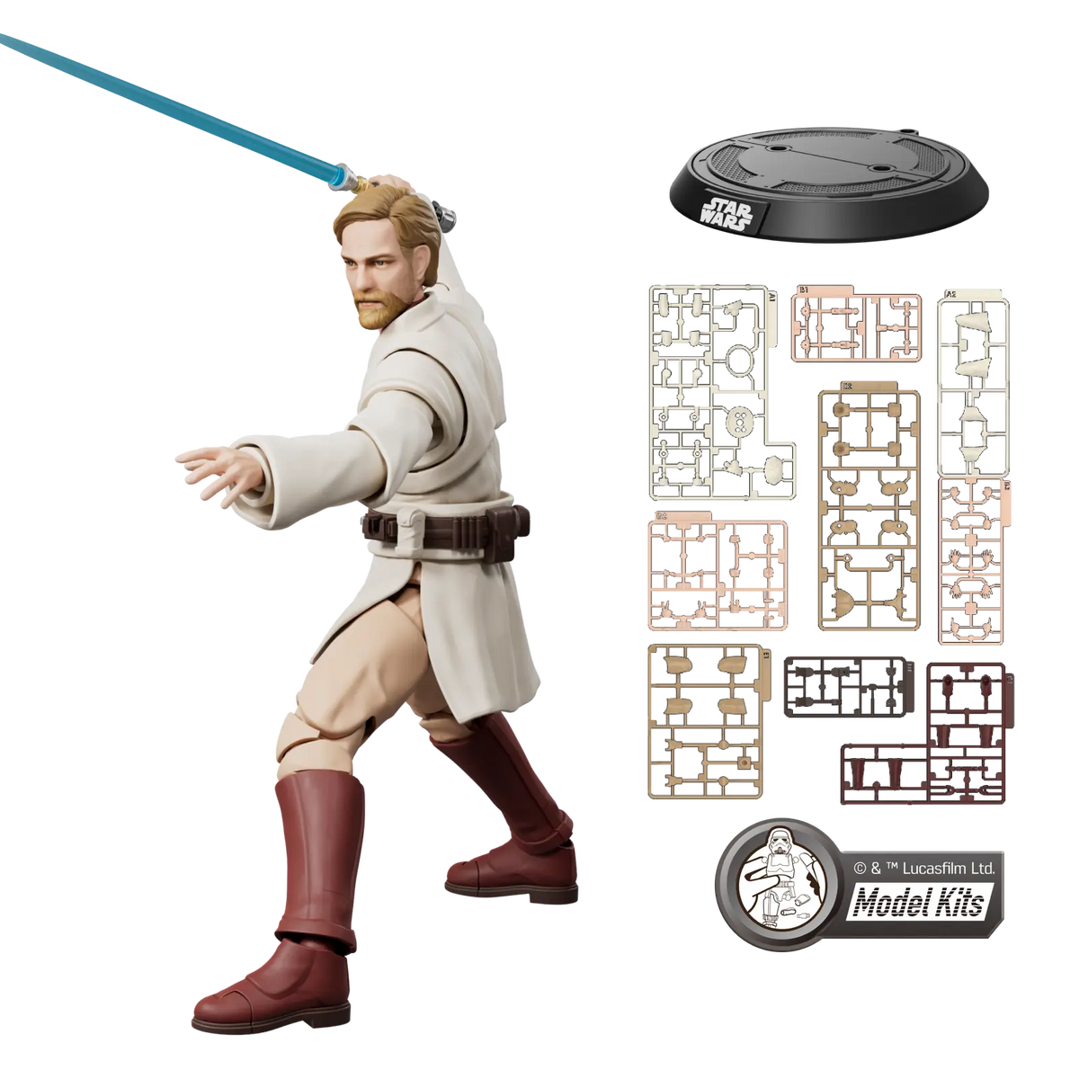 STAR WARS: REVENGE OF THE SITH™ CHAMPION CLASS 09 OBI-WAN KENOBI™ MODEL KITS | BLOKEES