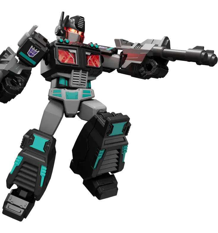 Blokees Transformers Galaxy Version 04 Fractured Space-Time