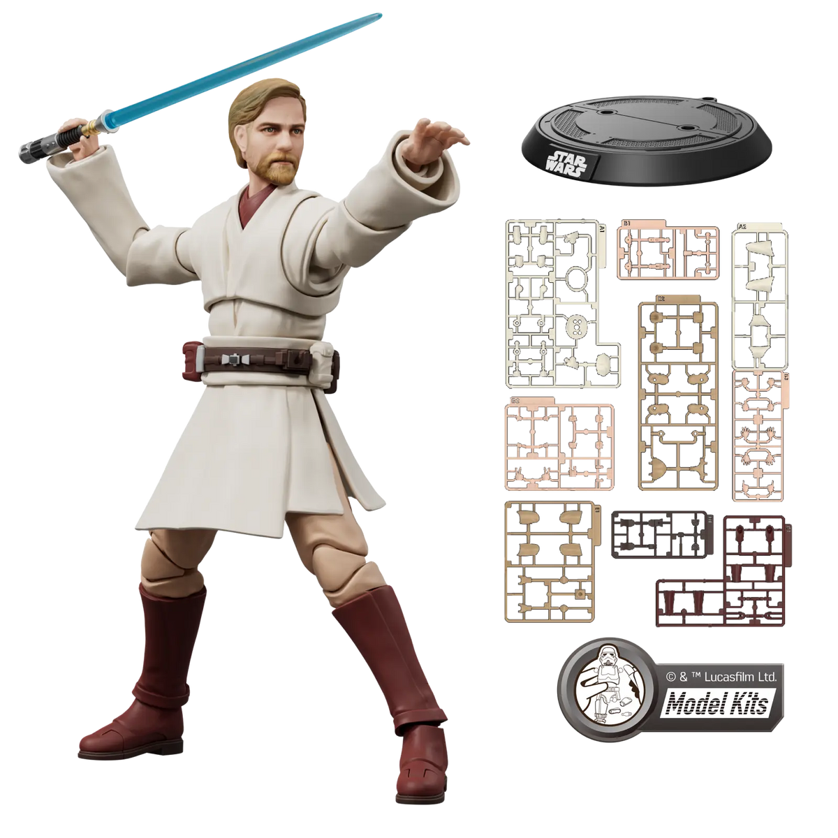 STAR WARS: REVENGE OF THE SITH™ CHAMPION CLASS 09 OBI-WAN KENOBI™ MODEL KITS | BLOKEES