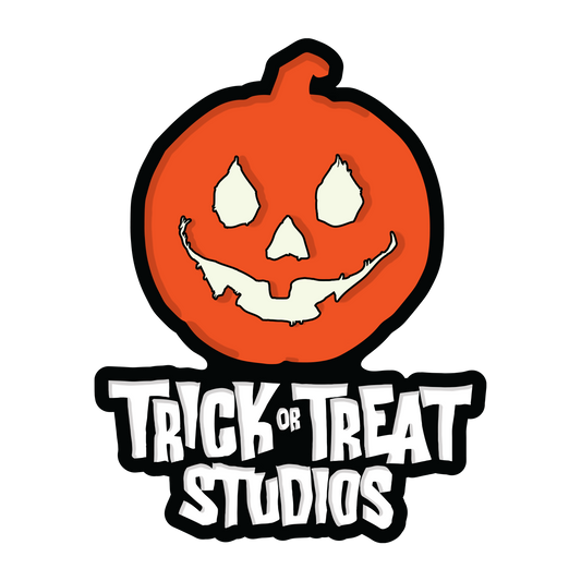 Trick or Treat Studios Logo Glow-In-The-Dark Enamel Pin