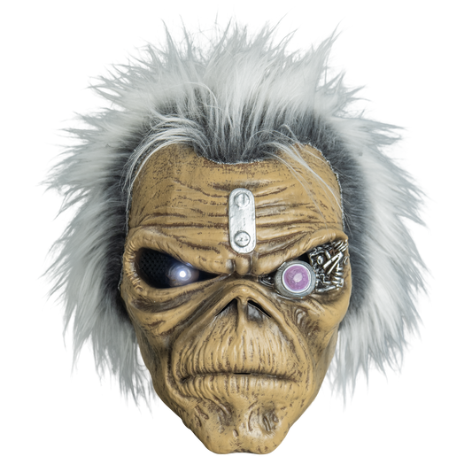 Iron Maiden - The Clairvoyant Deluxe Injection Mask with Light Up Eye