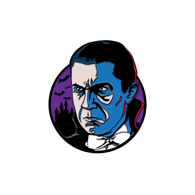 Bela Lugosi Dracula Enamel Pin