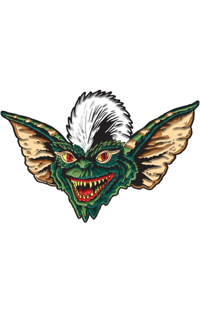 Gremlins - Stripe Head Enamel Pin