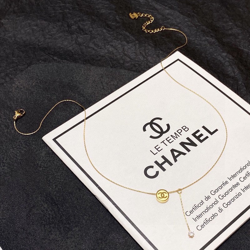 18K  Chanel Gold Necklace