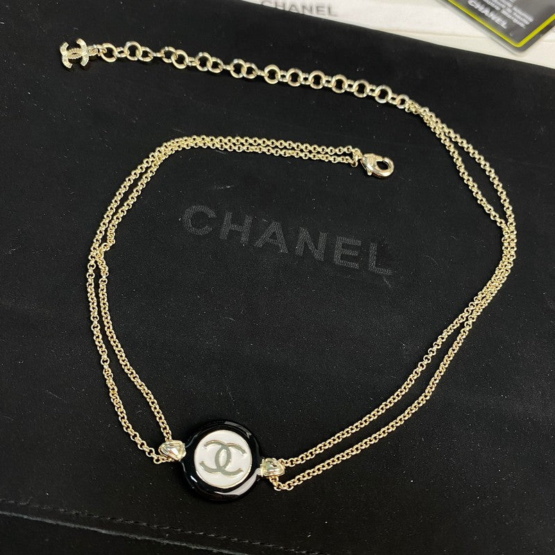 18K  Chanel Chain Choker Necklace