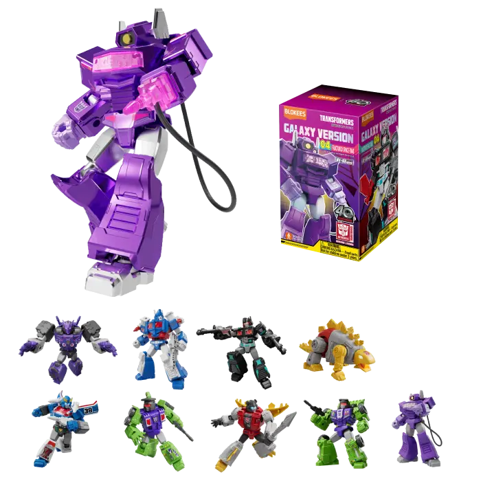 Blokees Transformers Galaxy Version 04 Fractured Space-Time