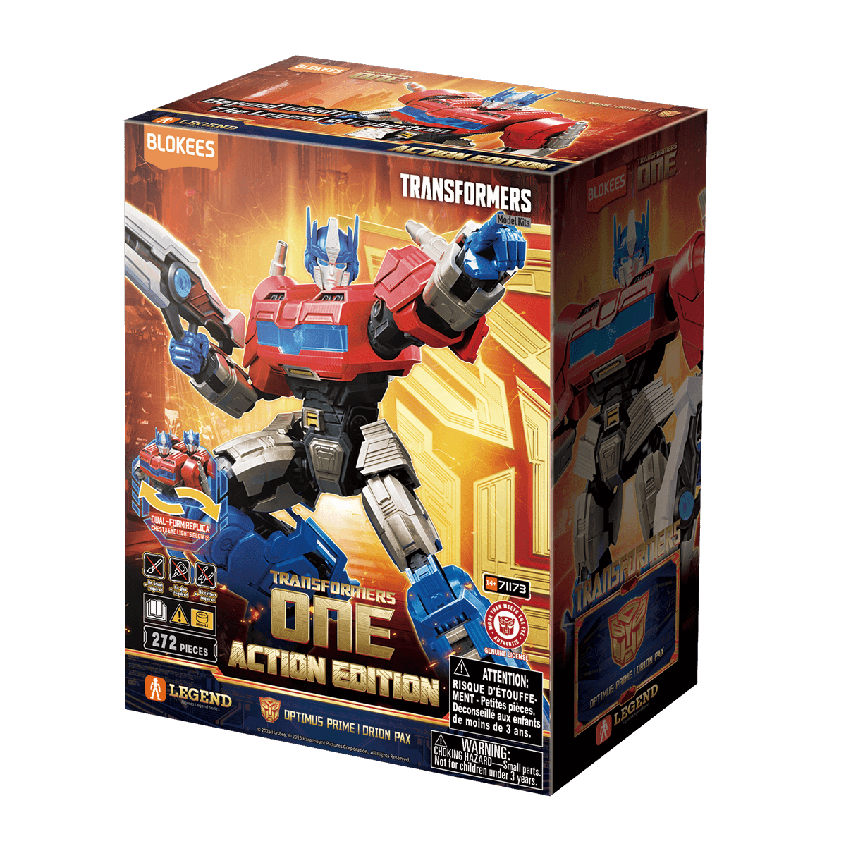 Blokees Transformers Action Edition 04 Optimus Prime | Orion Pax