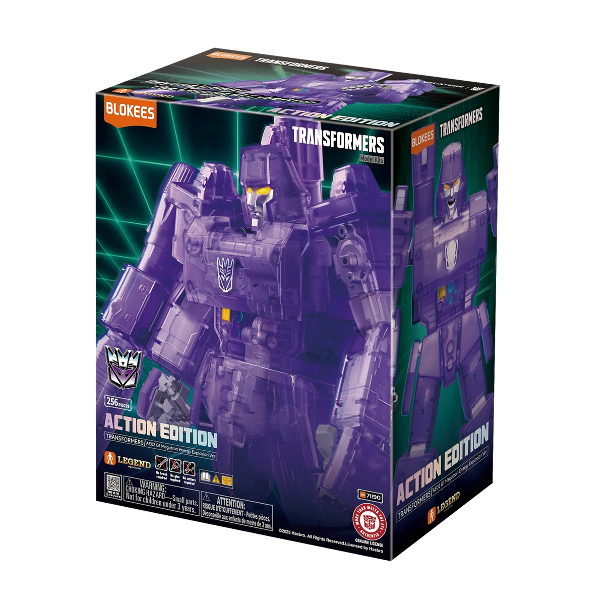 Blokees Transformers Action Edition 02 - G1 Megatron Energy Explosion Ver