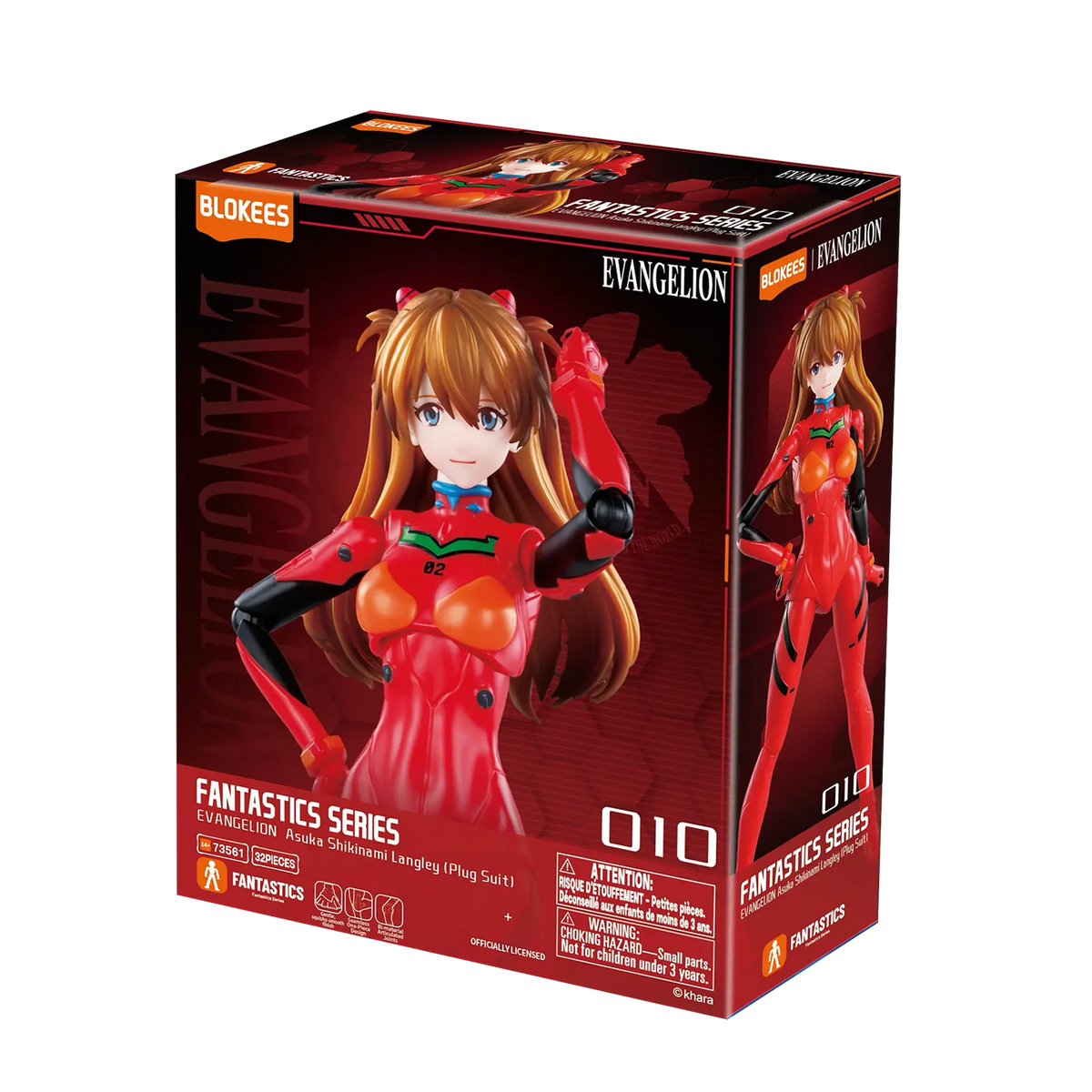 Blokees | Evangelion Fantastics Series - 03 Asuka Shikinami Langley