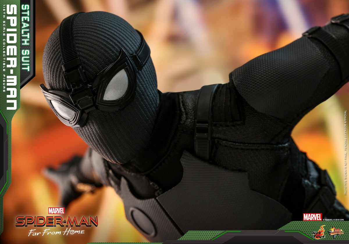 Hot Toys Spider-Man (Stealth Suit) 1/6 Scale Action Figure